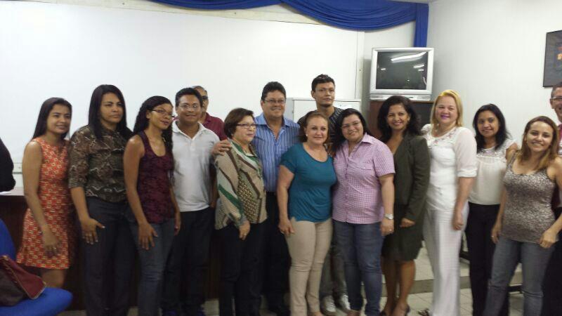 Deputada Federal Elcione Barbalho e representantes do Coren/PA